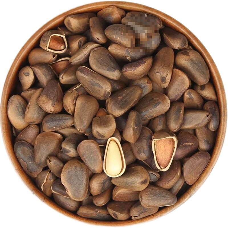 New Northeastern Large Pine Nuts Original Handmade Fried Large Particles Hand-Peeled Pine Nuts Snacks for Pregnant Women