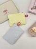 5951 Quilted Cloud Coin Storage Bag Student Portable Headphone Bag Cosmetic Storage Bag Coin Purse