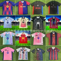 25-26 Barcelona Home No. 6 Gavi 9 Lewandowski No. 19 Yamal 8 Pedri Jersey Barcelona Football Jersey