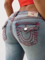 Blue pink red line (ready in stock)
