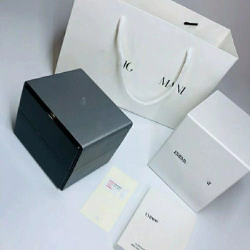 Ama Watch Box White Baby's Breath Series Packaging Box Nijia Storage Box Ar Watch Box Nijia Watch Box