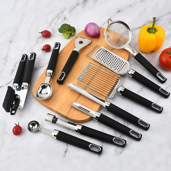 Cheese Grater Knife Sharpener Peeler Can Opener Amazon Kitchen Gadget Multi-Function