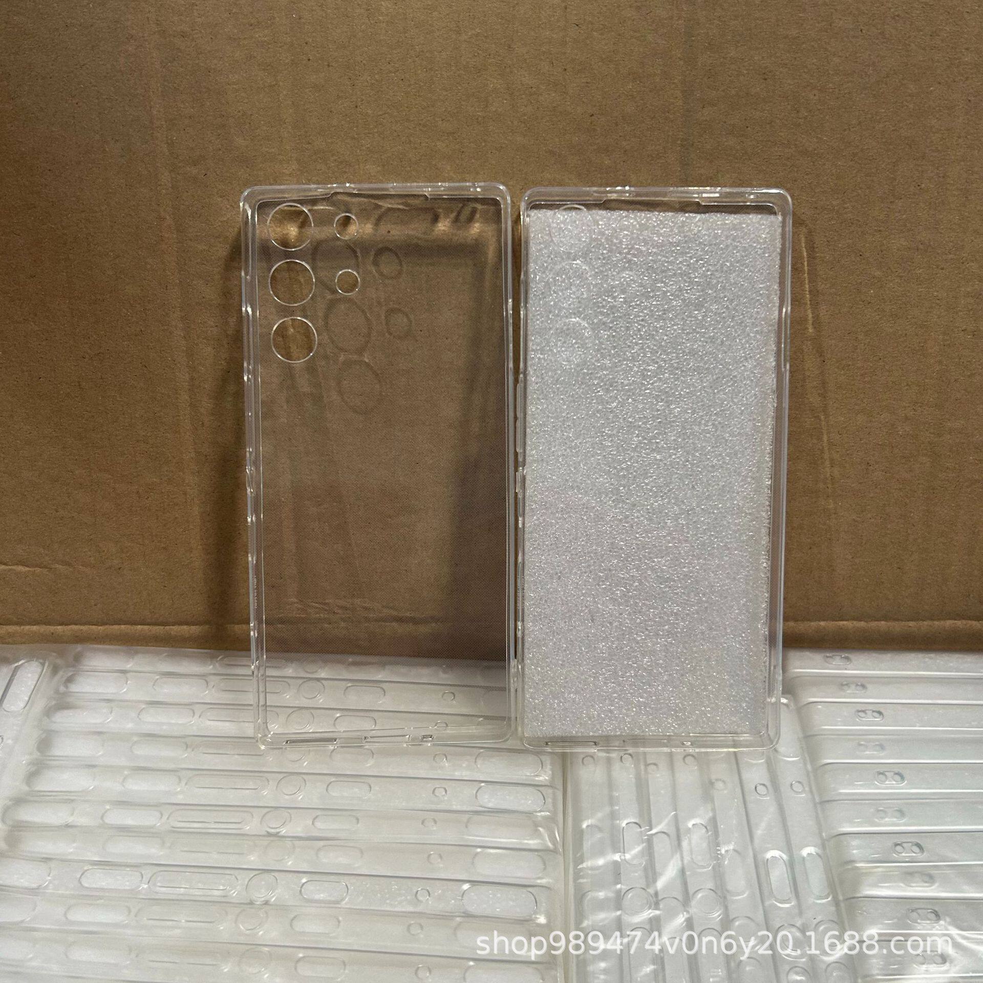 1.2mm Ultra-Thin Yellow-Resistant Straight Edge Transparent Material Case Suitable for Nubia Z80 Ultra Anti-Fall Tpu Mobile Phone Case