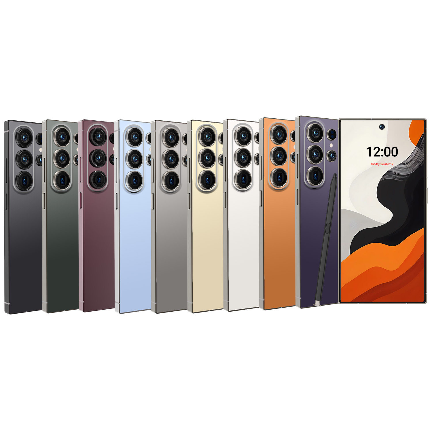 S26 Ultra跨境智能手机7.3英寸安卓支持NFC源头厂家代发跨境手机