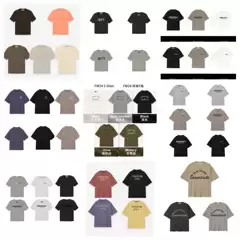 26SS Essentials Summer New High-Quality Classic Casual Short-Sleeve T-Shirt Collection