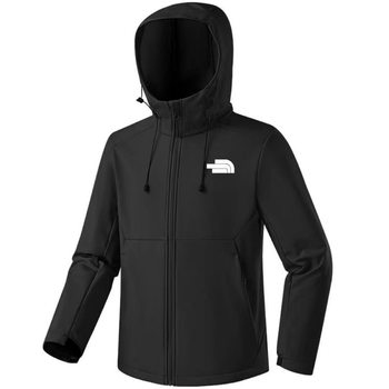 Cross-border foreign trade manufacturers 2025 new outdoor autumn and winter assault clothing soft shell leisure hiking waterproof outdoor cover