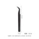 Source manufacturers false eyelash tweezers grafting eyelash curler stainless steel dolphin golden feather clip false eyelash special clip