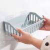 Punch-free Toilet Rack Bathroom Storage Rack Cosmetics Storage Basket Wall-mounted Toiletries Storage Rack