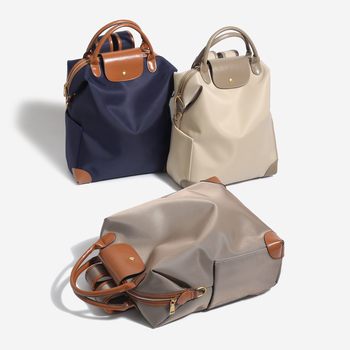 High-End Backpack, Commuter Computer Bag, Travel Lightweight Large-Capacity Nylon Backpack, Business Trip Travel School Bag