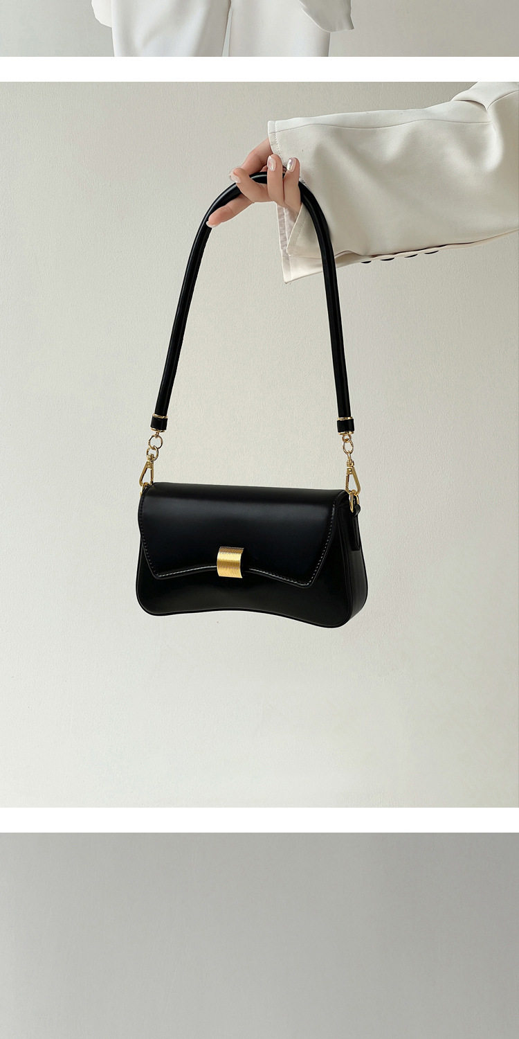 Baguette Bag New Simple Casual Solid Color Underarm Women's Bag Urban Style All-match Crossbody Women's Bag 7 undefined