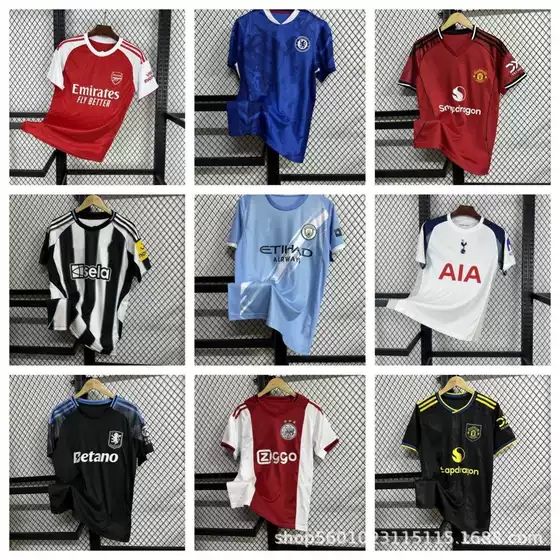 2627 New Season Premier League Teams Manchester United, Manchester City, Tottenham, Chelsea, Arsenal Lwp Jerseys Football Uniforms
