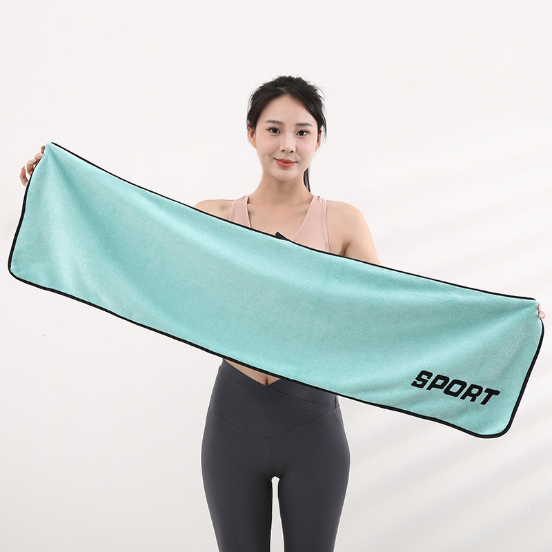 Cross-Border Fitness Sports Towel Multifunctional Sports Towel Microfiber 30*110 Sweat Towel Running