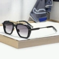 Black gold frame gradient gray