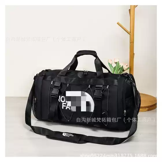 Large-Capacity Short-Distance Luggage Bag, Portable and Can Be Attached to a Trolley Case, Yoga Travel Clothing Storage Bag, Casual and Versatile