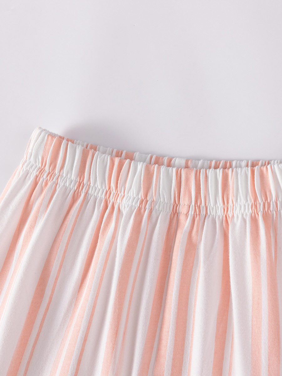 Summer Cute Girls' Set, Stylish Kids' Outfit, Cartoon Baby Kids' Clothing