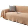 Nordic Khaki Sofa Throw Blanket, Sofa Cushion, Multi-Purpose Cover, Simple and Stylish Tablecloth, Camping Blanket, in Stock