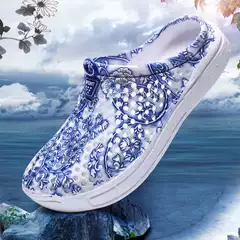 New Breathable Summer Sandals for Women - Hollowed Garden Outdoor Beach River Trekking Shoes, Lightweight Wide Width