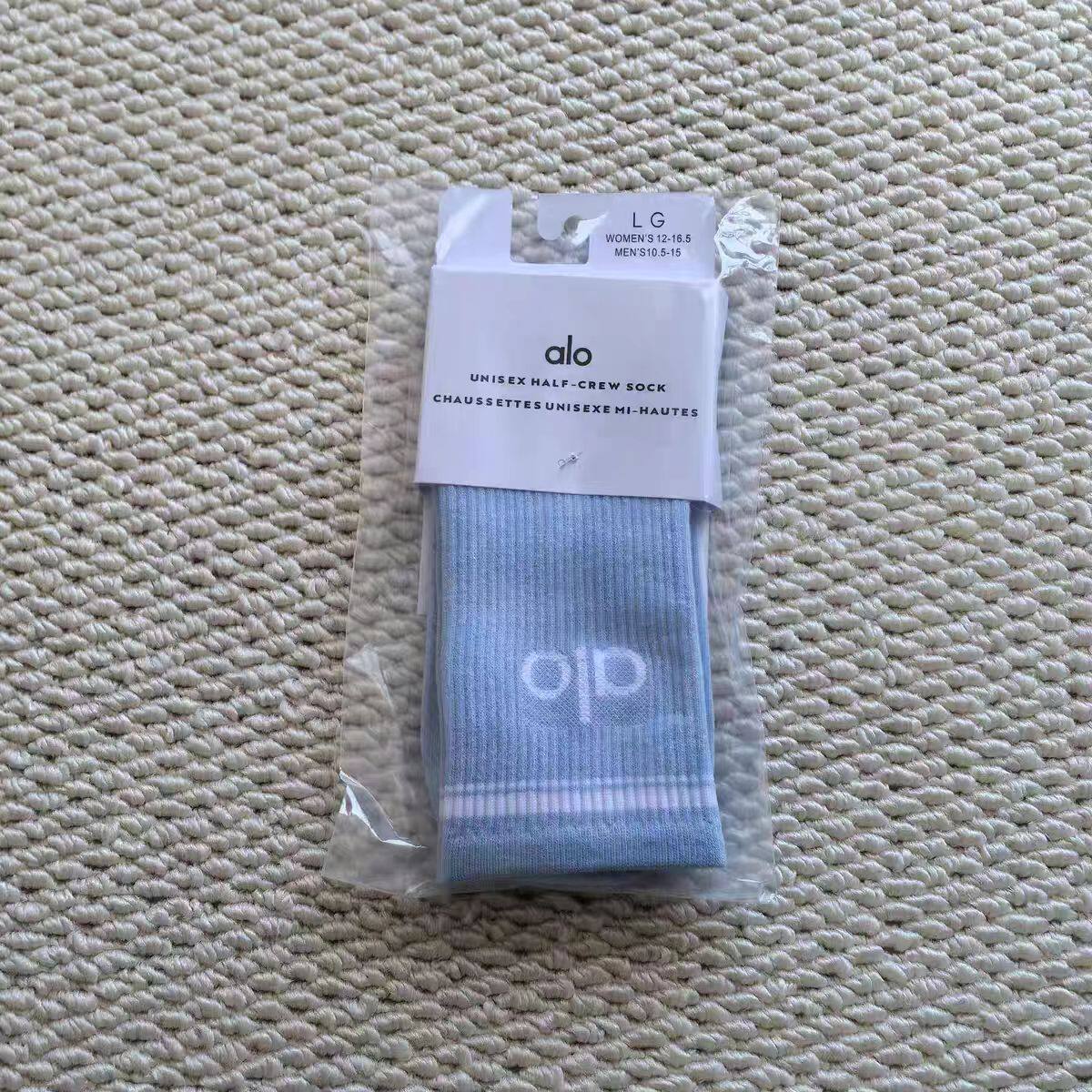 纯棉袜子男 女 吸汗防臭运动袜 网面薄款中高筒新疆长绒棉