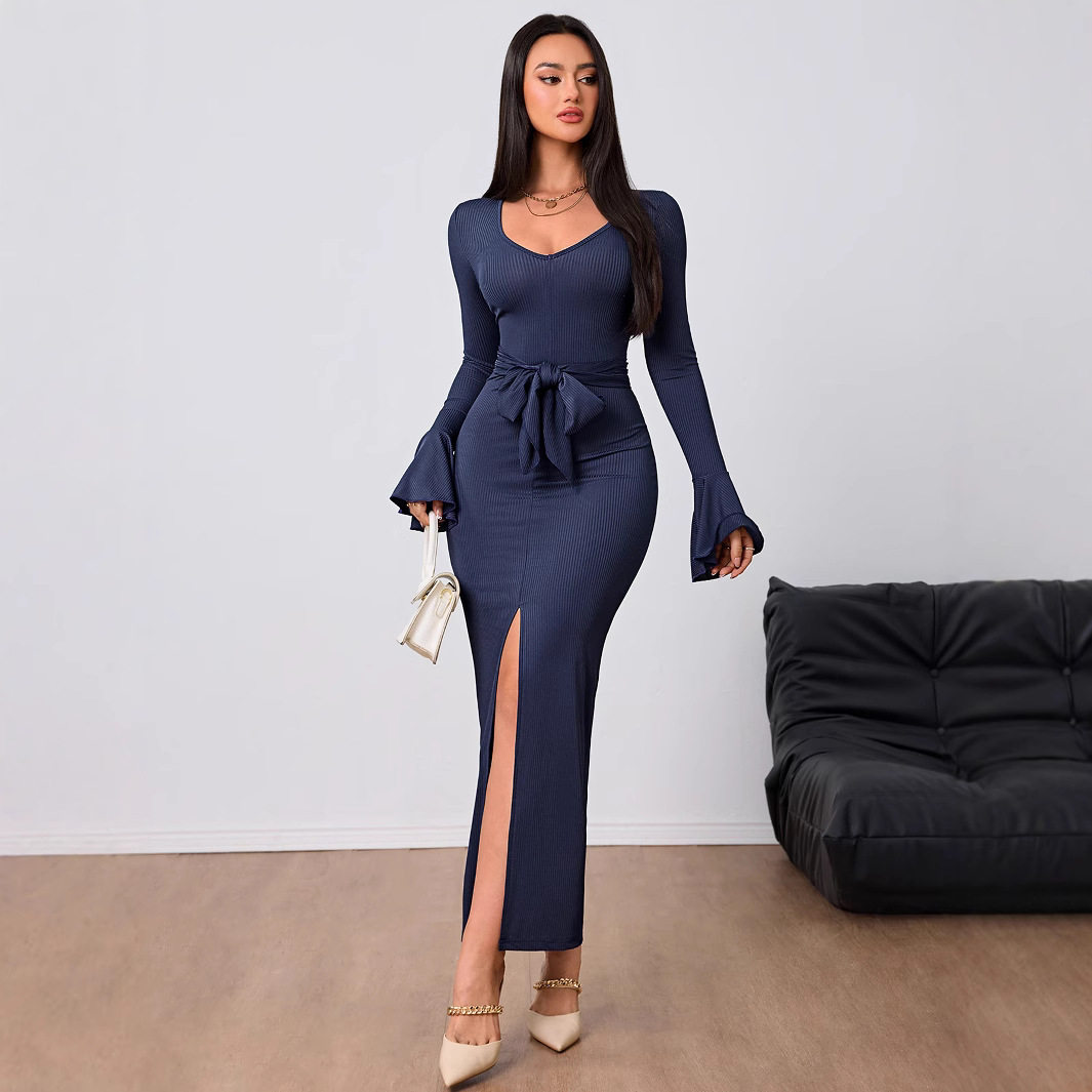 Womens Bodycon Maxi Dress Sexy Slim Fit Adjustable Straps Spring Summer Fashion Wholesale Available