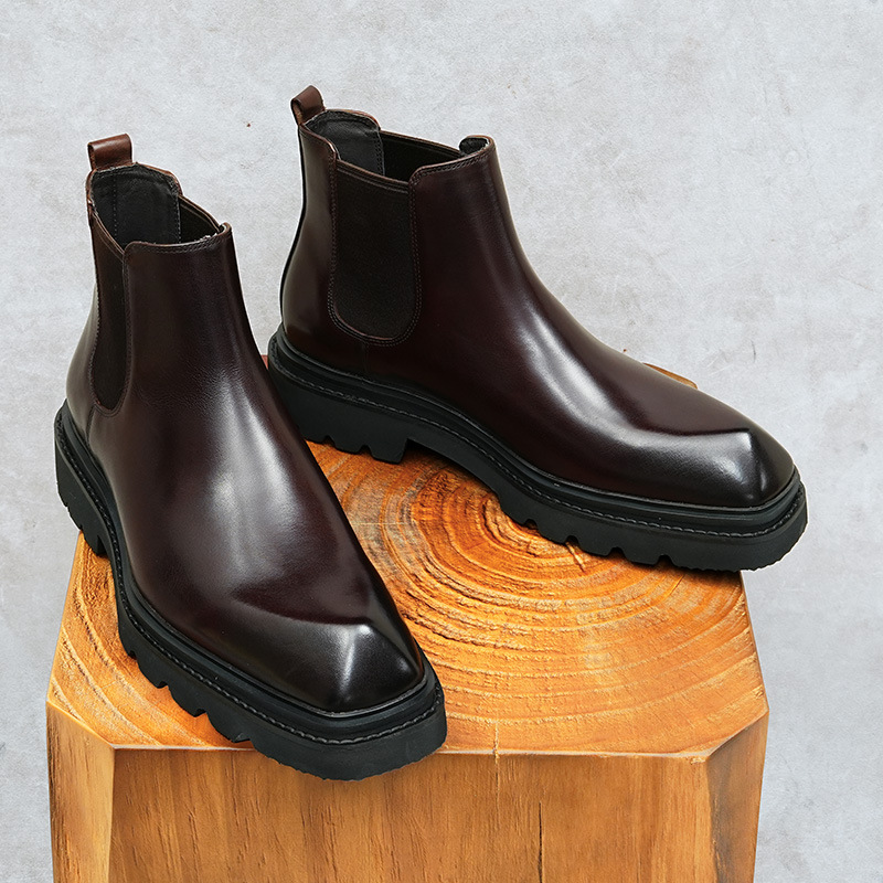 (Mới) Mã A0161 Giá 2780K: Giày Boot Martin Nam Asenon Phục Cổ Cổ Điển Giày Dép Nam Chất Liệu Da Bò G06 Sản Phẩm Mới, (Miễn Phí Vận Chuyển Toàn Quốc).