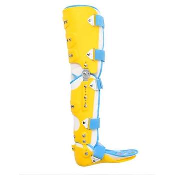 Children's large calf X-leg O-leg knee joint fracture ankle fracture postoperative rehabilitation knee valgus orthosis