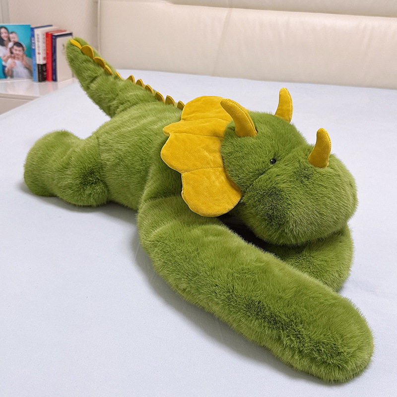 豪伟达背宝恐龙趴姿抱枕树懒毛绒玩具考拉睡觉抱枕娃娃批发