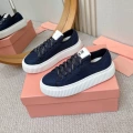 Navy blue shoes