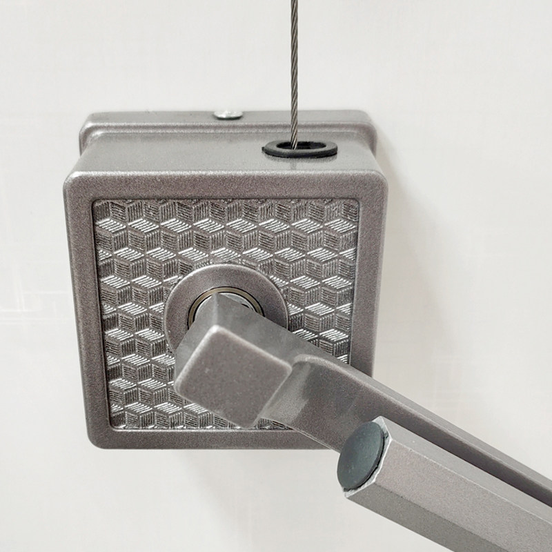 Small Balcony Single-Pole Clothes Drying Rack Hand-Operated Adjustable Smart Simple Clothes Drying Quilt Balcony Indoor Cool Clothes Donglong