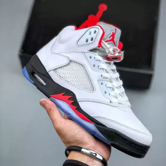 Putian Pure Original Aj5 Replica Casual Shoes, Men's and Women's Sports Shoes, Cushioning, Lightweight, High-Top Basketball Shoes