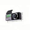 4K Adas 3.16inch Car Dash Camera Dual-Lens Video Recording Front and Rear during Driving