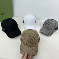 Hard-Top Letter Style with Logo Box Tag, Large Quantity in Stock, High-Quality Cross-Border Top-Button Leather Baseball Cap, One Size Fits All