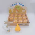 Triangular building block cheese pinch fun