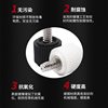 Computer case screw rubber head Phillips hand screw black inch tooth handle screw 6#-32 side plate screw