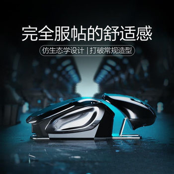 Wireless Mouse Charging U+C Port Receiver Desktop Tablet Silent Three-Level Dpi Adjustable Silent Wireless Mouse