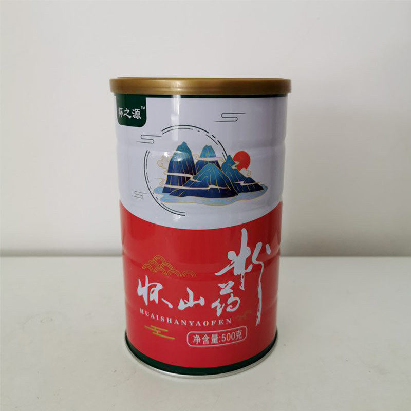 Iron stick yam powder canned 500g yam powder breakfast meal replacement powder cooked yam powder instant instant instant drink canned loose powder