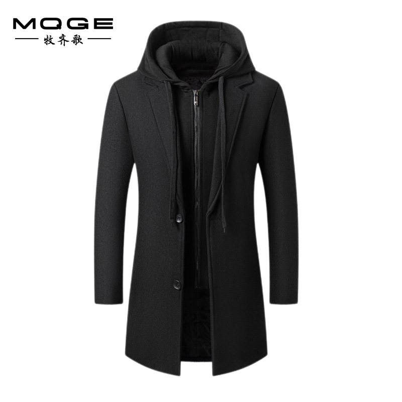 Áo Khoác Nam Mũ Liền Hàng Mùa Xuân Thu Đông