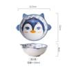 New cartoon small bowl porcelain dish small flavor dish small bowl dish two dollar store department store supply