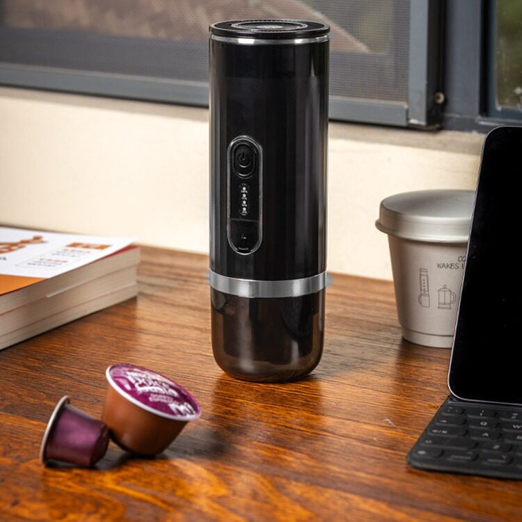 Cross-border automatic espresso coffee machine outdoor car wireless heating portable coffee machine