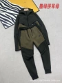 Dark green and military green