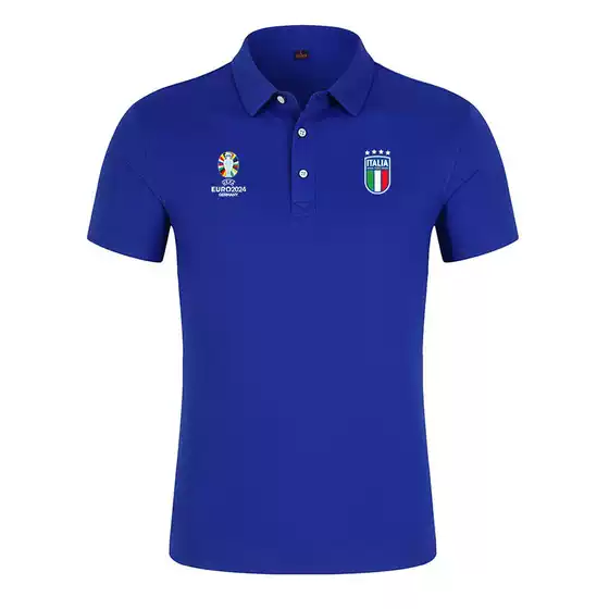 Manchester United Premier League Champions League Polo Shirt Short Sleeve Collared T-Shirt for Men Plus Size Summer Casual Trendy