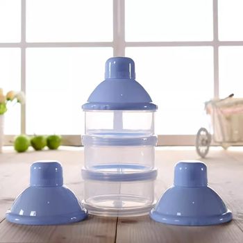 Baby Milk Powder Box Portable Box for Carrying Milk Powder Out of the House, Baby Packaging Box, Large Capacity, Small Portable Box