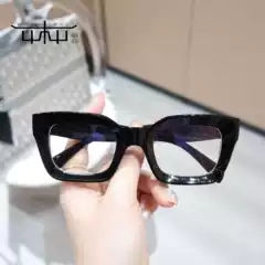New trend rice nail square frame Amazon explosion sunglasses anti-blue light glasses cheap selling sunscreen sunglasses