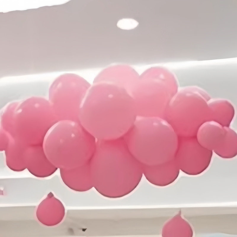 网红烟花造型气球套装 学校布置 店铺开业 店庆 户外活动 生日