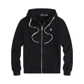 Iron zipper white rope black white label