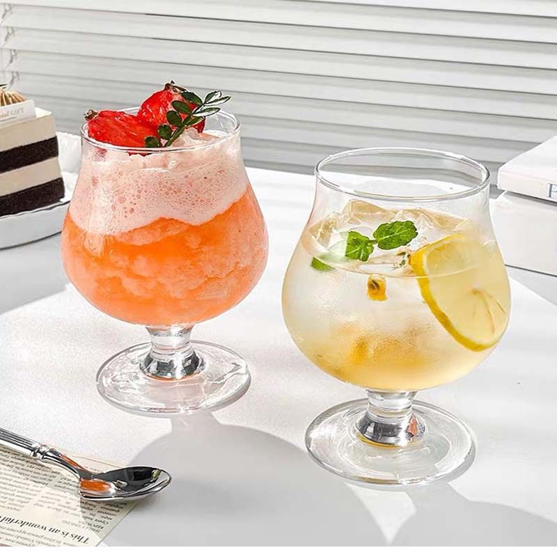 Low-Leg Brandy Glass, Thickeneded Glass, Milkshake Juice Cup, Reverse Sniffing Cup, Red Wine Glass, European-Style Beer Glass