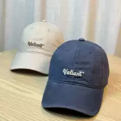 high quality Letter Embroidered Baseball Cap Men's and Women's Couple's Wide Brim Shown Face Small Casual Dome Shade Cap for Women