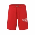 Red Casual Shorts (Letter)
