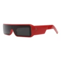 Red frame black and gray piece