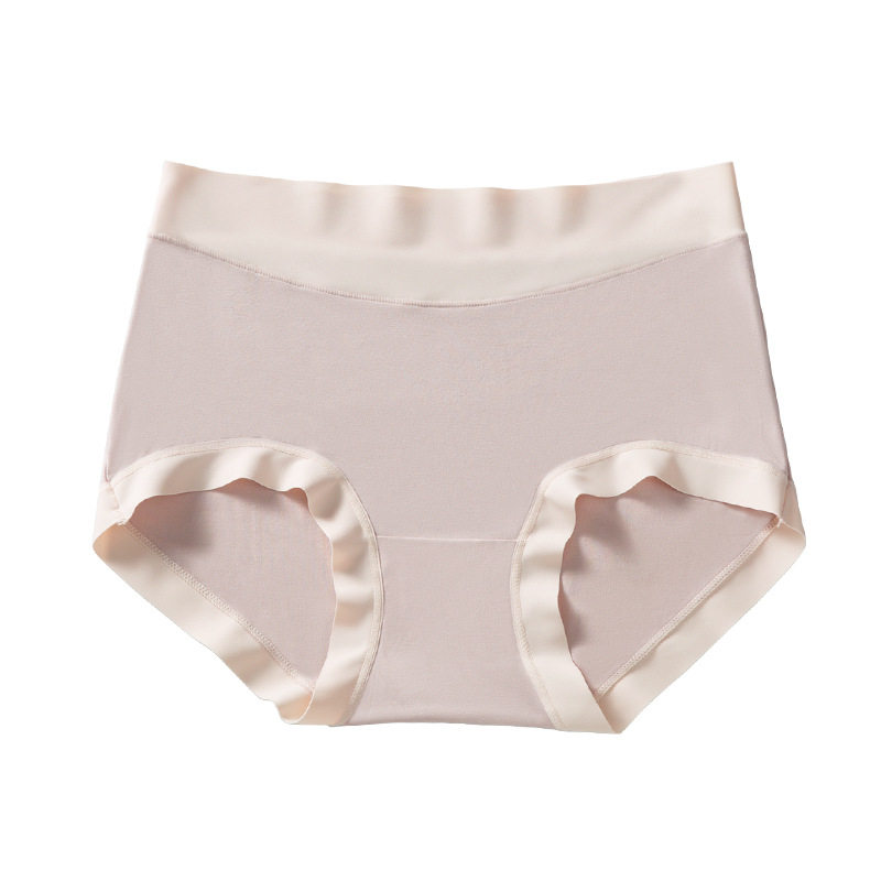 2025 New Product 60-Count Modal Seamless Underwear for Women, Japanese Style Mid-High Waist Breathable Briefs for Young Girls