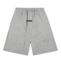 2642 shorts floral gray